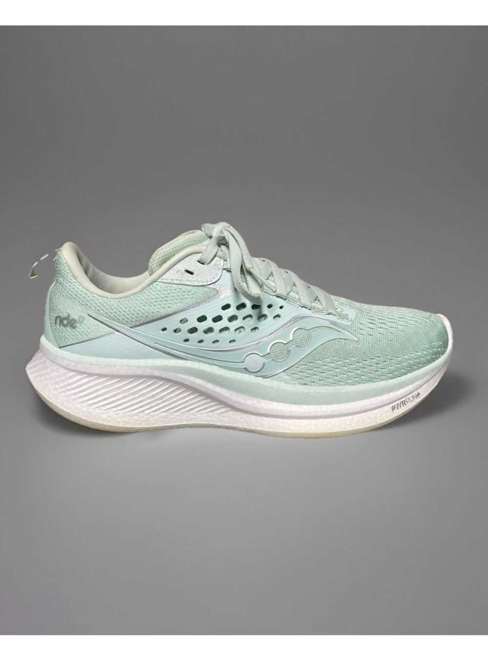 Saucony Ride 17 Women's Jade Green Running Shoes Size 7.5B